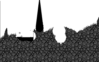 Pommitus atari screenshot
